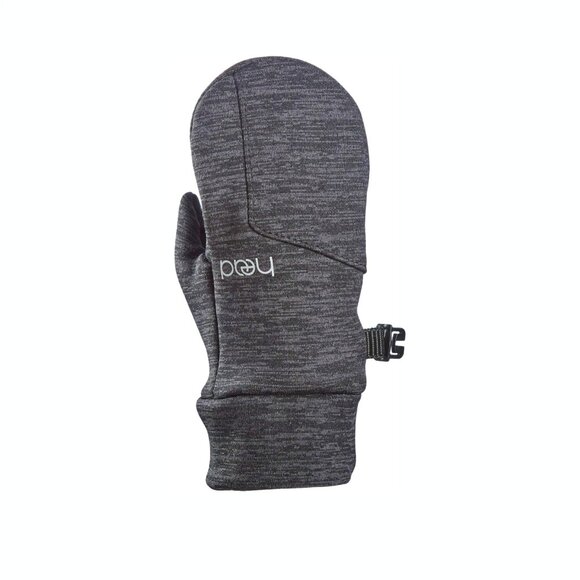 HEAD Kids’ Touchscreen Mittens - Dark Heather Gray xs - Picture 2 of 3